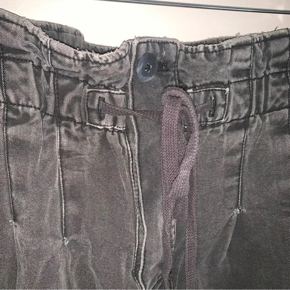 Free People Margate Pleated Trouser Pants Grey S - Picture 13 of 14